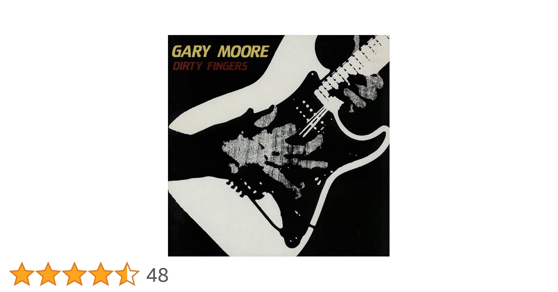【廃盤LP】Gary Moore / Dirty Fingers Gary Moore – Dirty Fingers – CD (Album, Reissue), 1987