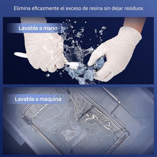 Limpiador de Resina 3D ELEGOO 5KG: Detergente Fotopolimérico No Tóxico y No Inflamable - Fernando Cortés