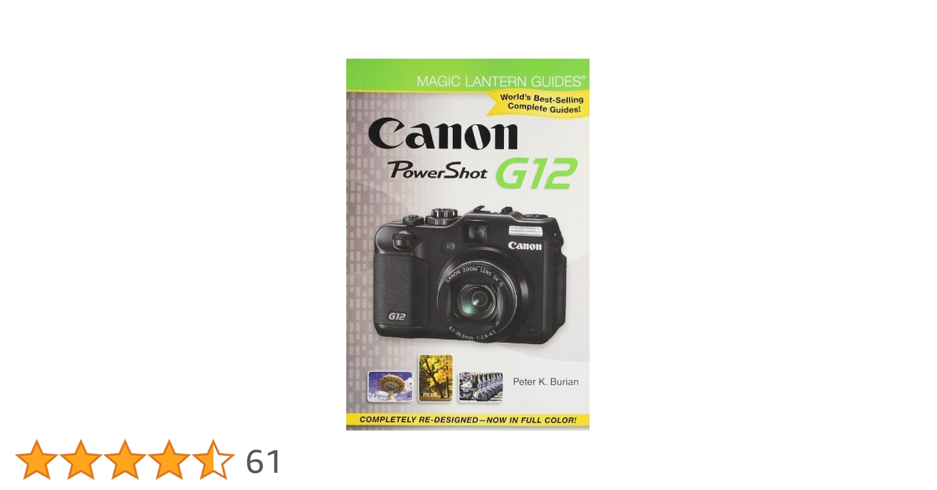 Canon PowerShot G12 本体と付属品 Canon PowerShot G12 Digital