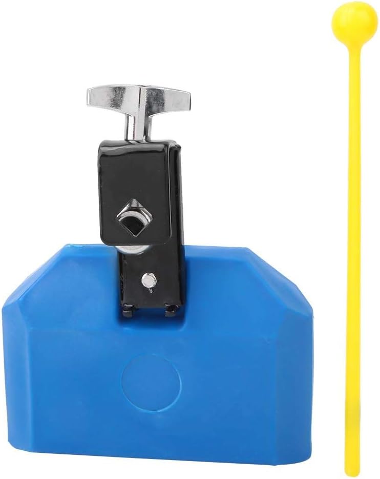 Cowbell,Plastic Cow Bell with Stick for Drum Set
