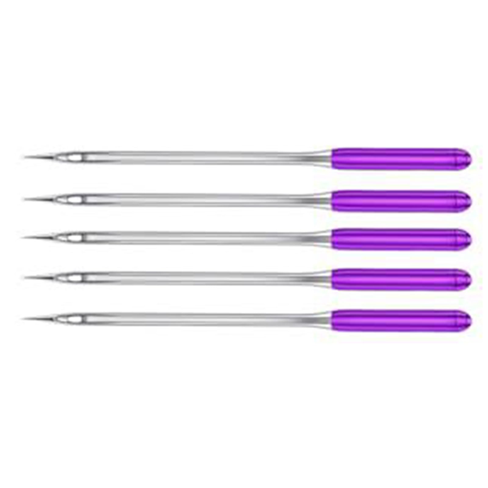 5pcs Household Sewing Machine Needles Replacement Regular Point Sewing Machine Needles Stainless Steel