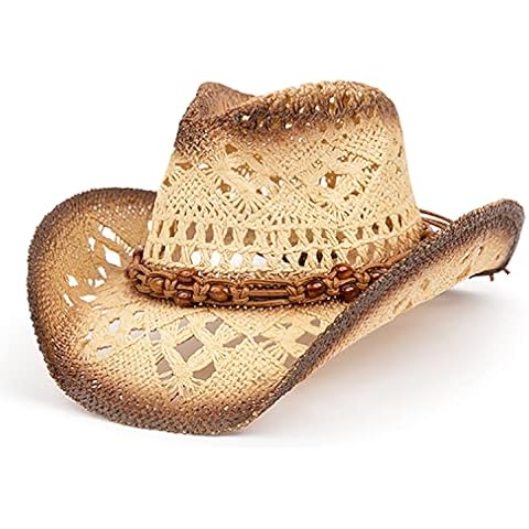 TOVOSO Straw Cowboy Hat for Women and Men Cover