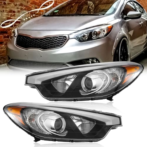 TODO 2014–2016 Kia Forte Headlights | OEM Replacement with Bulbs Included