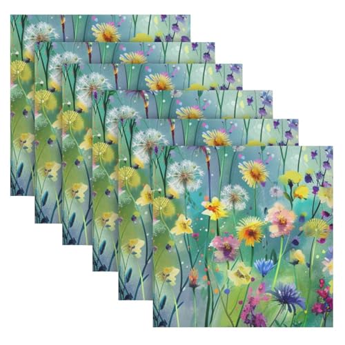 Servilletas de Tela Multicolor Pack x6 20x20 pulgadas miniatura 2