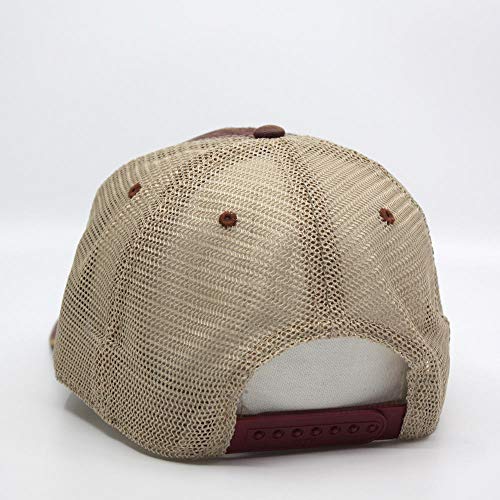 Image of The Vintage Year Distressed Cotton Unstructured Soft Mesh Breathable Adjustable Dirty Wash Dad Hat Trucker Baseball Cap