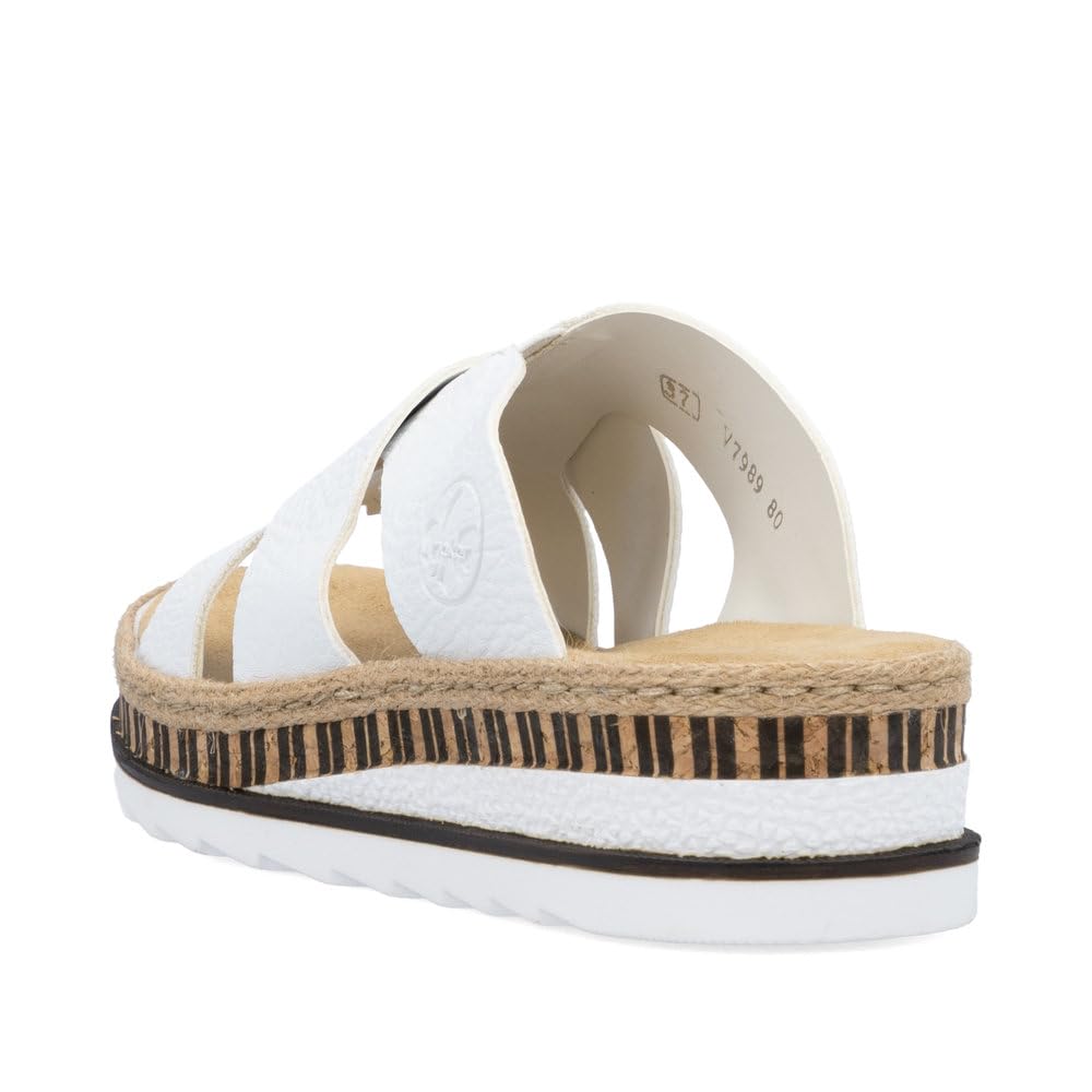 Rieker Femme Chaussures Basses V7989, Dame Mocassin,Chaussons