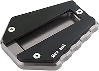 Vista 7 de Accesorios de motocicleta Soporte lateral para Benelli TRK502 TRK 502 502X para Benelli 2017 2019 (color : A negro)