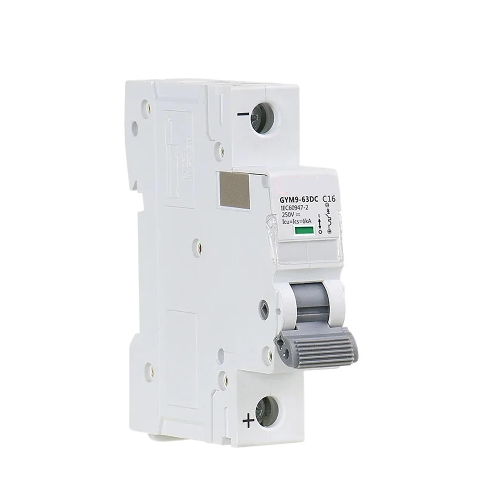 Disjoncteur DC MCB 1P 25A pour protéger les installations solaires et batteries 250V