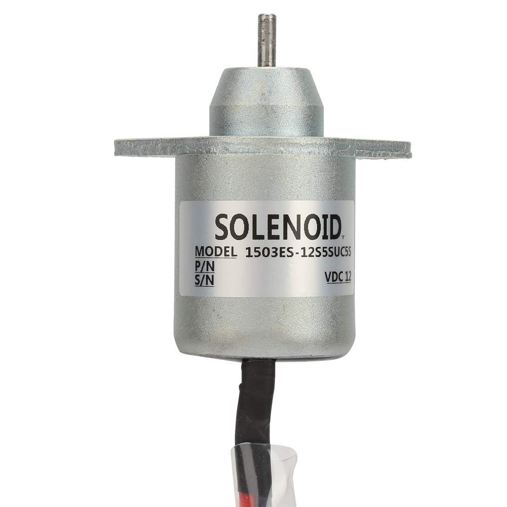 Solenoide - Motore diesel 12 V Interruttore di arresto Kit di sostituzione valvola solenoide 1503ES-12S5SUC5S
