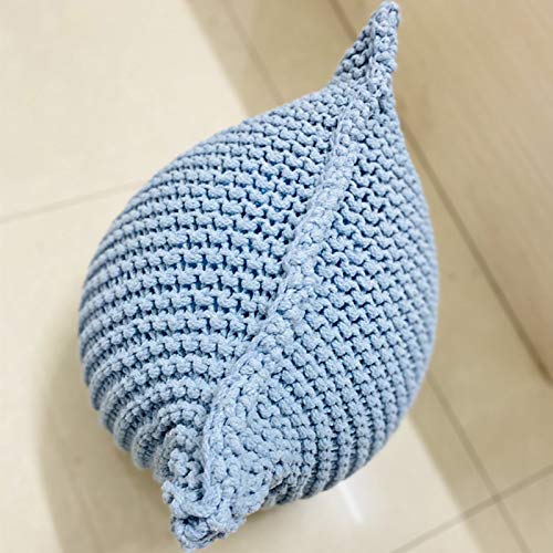 BEP Handgewebter Runder Sitzsack Aus Baumwolle, Abnehmbares Und Waschbares Lazy Sofa Kindersitz Innendekoration Freizeit… – Bild 5