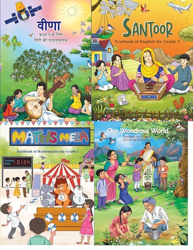 Image of NCERT Class 5 Book Set 4 Books
