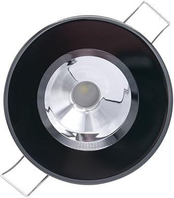 Lumitec - Illusion Down Light, Warm White, Blk/Mirror Reflector