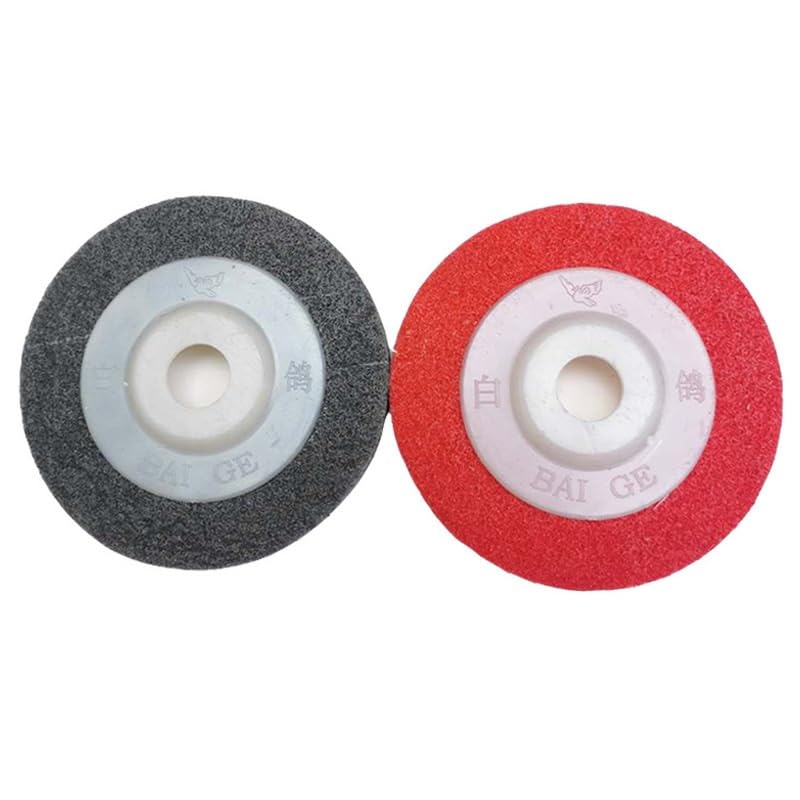 Grinding Wheels,Carving Disc, Fiber Polishing Wheel Non Woven Abrasive Disc 4inch Grinding(2pcs,12P)