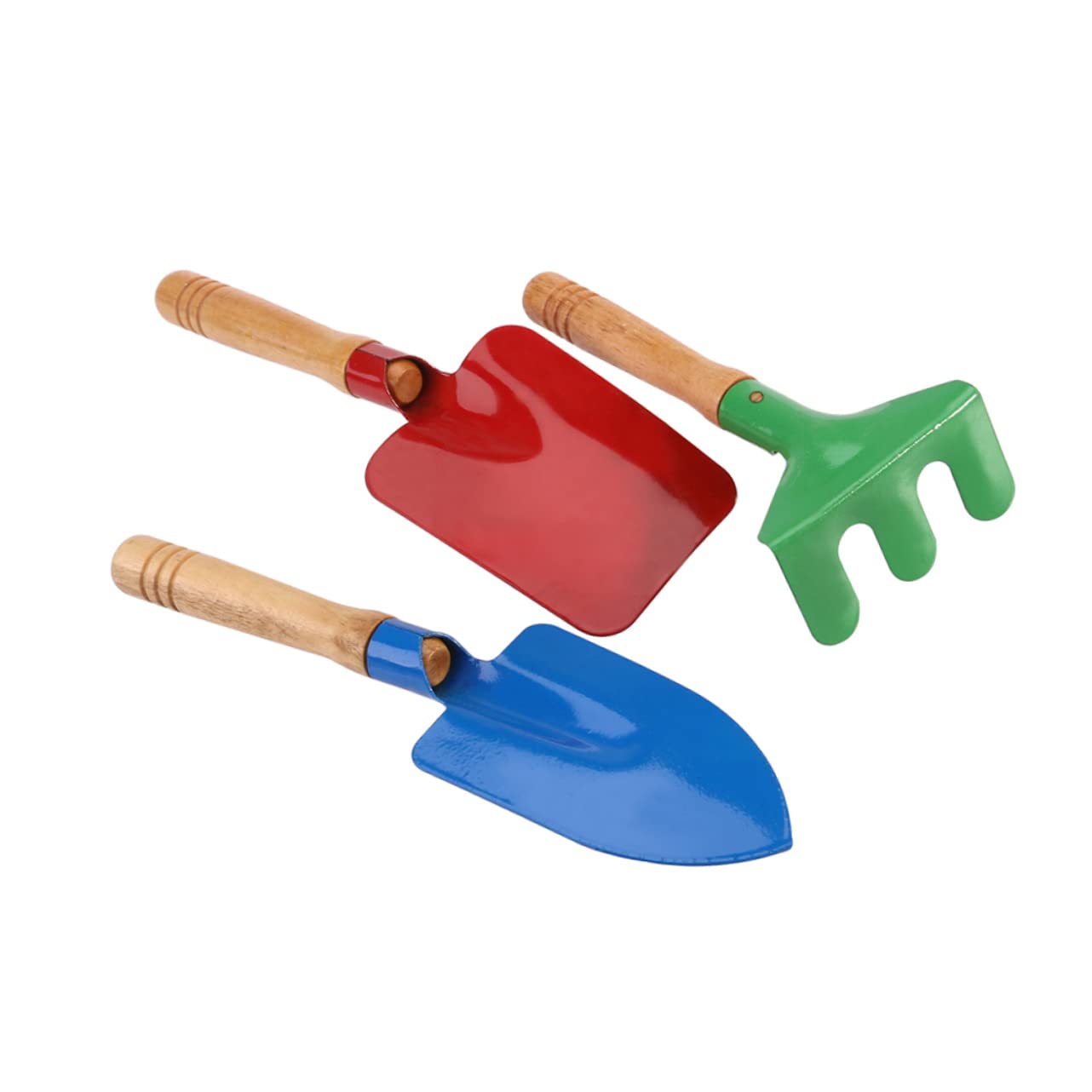 TINEASUR 6 Piece Kids Garden Tool Set Toddler Cleaning Set for Boys Girls Random Color