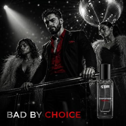 Image of BEARDO Godfather Mafia Eau De Parfum 20ml | Fruity, Amber, Woody Fragrance | Long Lasting Perfume for Men | Gift For Men | Strong EDP For Men | Gift For Husband | Gift For Boyfriend