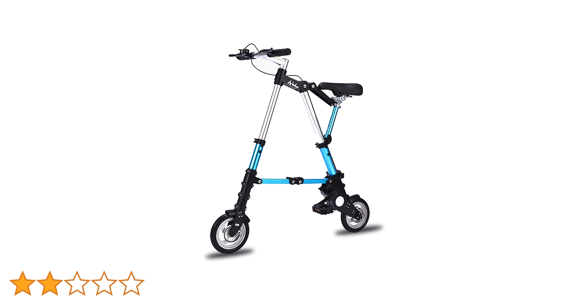 A-bike 折りたたみ自転車 8インチブラック レッド A-bike 折りたたみ自転車 8インチブラック レッド A-bike
