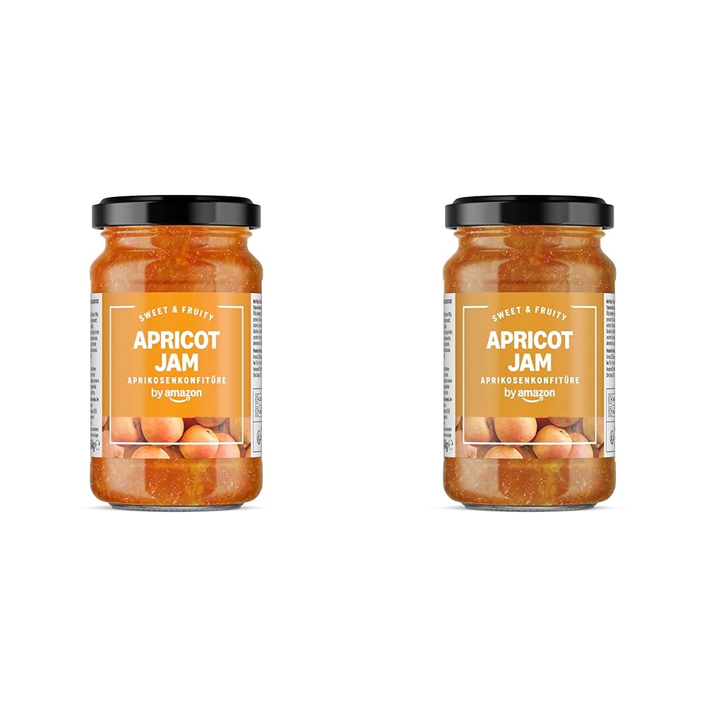 – by Amazon Apricot Jam, 454g (Pack of 2)