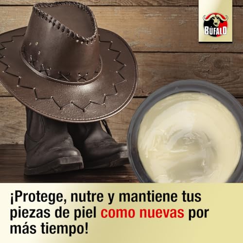 Búfalo Lederfett für Glattleder farblos 75 ml