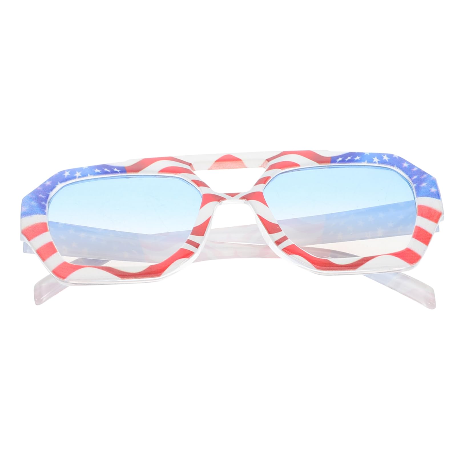 Ipetboom Star-shaped Sunglasses of July Party Accessories Plastic Shutter Glasses Set
