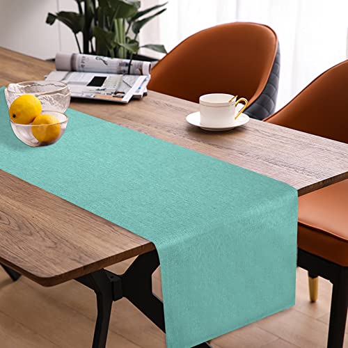 Modern Spring Table Runner, Washable, Linen Look, Table Runner, Water-Repellent, Table Runner for Dining Room Party - Image 3