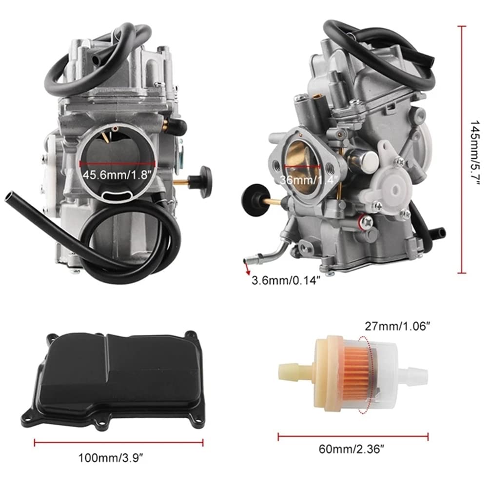Amazon.com: YJGZSVK Carburetor Intake Manifold For Yamaha Kodiak