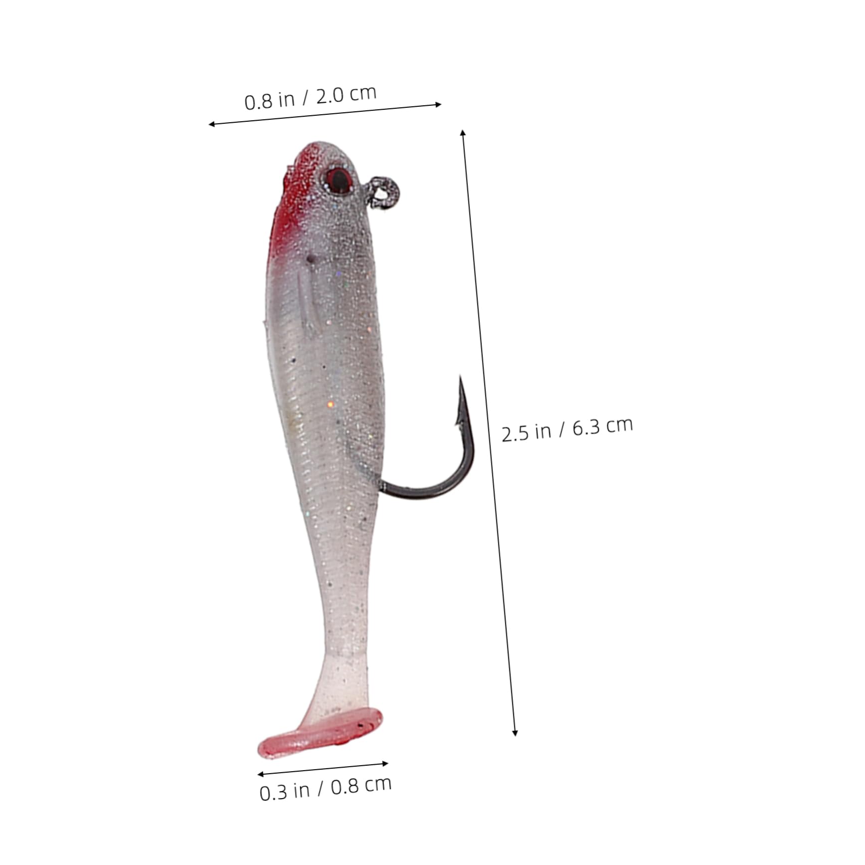 BESPORTBLE Appât pour La Pêche Au Bar Appât De Simulation 3D Leurre De Pêche Coloré Leurres De Vairon Appâts De Natation Leurres pour La Pêche Au Bar Appâts De Pêche Acier Inoxydable