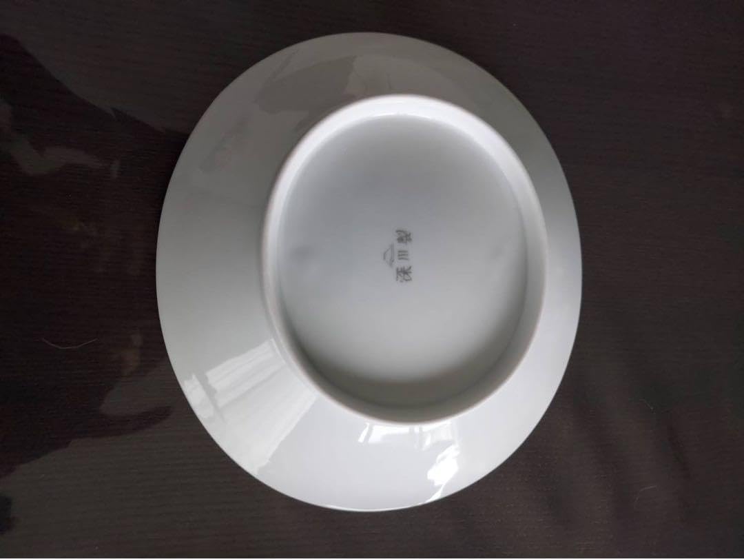 深川製磁 採み草 小皿揃 5枚組 大皿 1枚 深川製