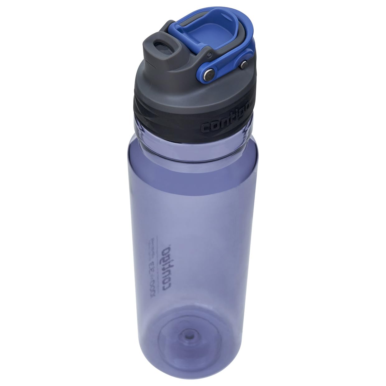 Contigo Free Flow Butelka na wodę z tritanu, bez BPA, w 100% szczelna, do picia za jednym naciśnięciem przycisku, butelka sportowa premium na wędrówki, do jazdy na rowerze, 1000 ml