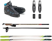 Vista 1 de Whitewoods Paquete de esquí de fondo NNN para adultos, 69.7 in (para esquiadores de 121 a 150 libras)