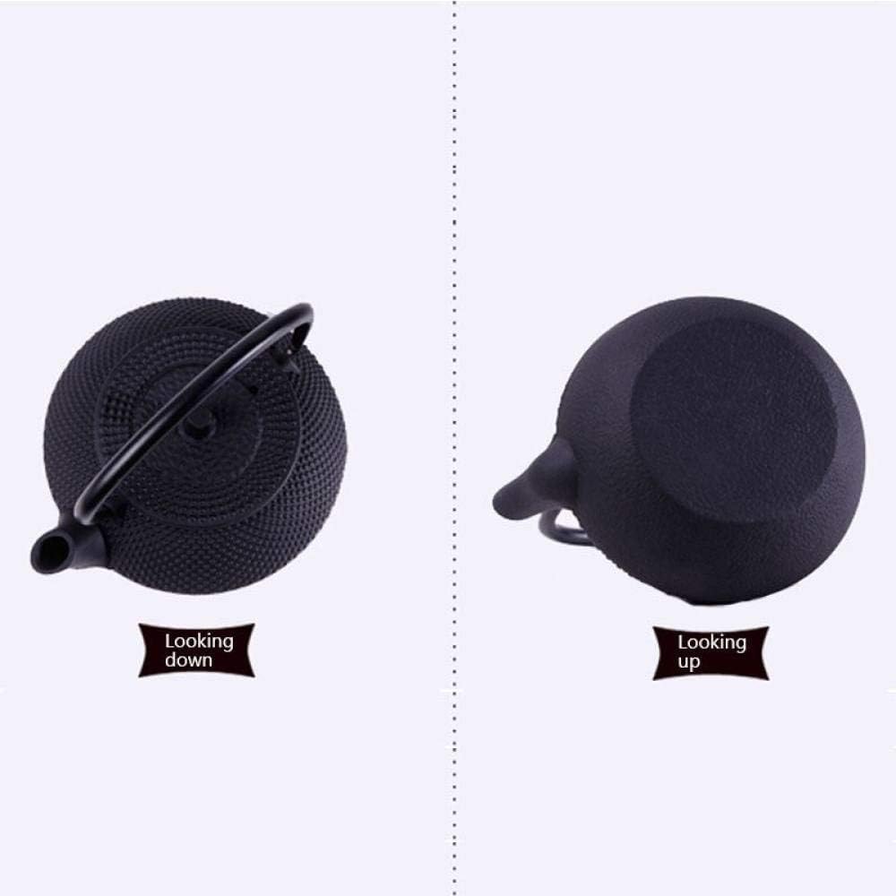 Theiere Fonte Théière Japonaise Théière Bouilloire En Fonte 300ML/0.3L Avec Théière Passoire Pour Thé En Vrac, Construction Durable Théière en Fonte Theiere Japonaise ( Color : Gold , Size : 300ML )