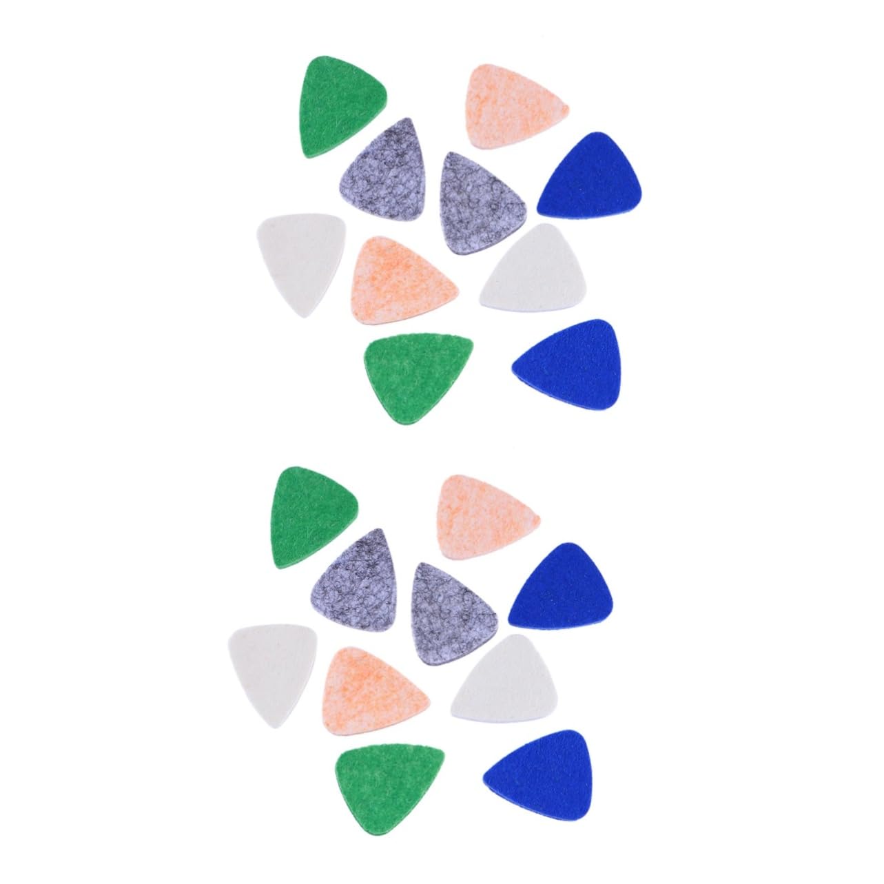 Milisten Ukulele Pick 20 pcs ukulele pick thumb pick finger picks jazz picks bass pick active pickups plectrum picks Colorful Felt Picks Guitar not hurt Thumb Picks for Guitar