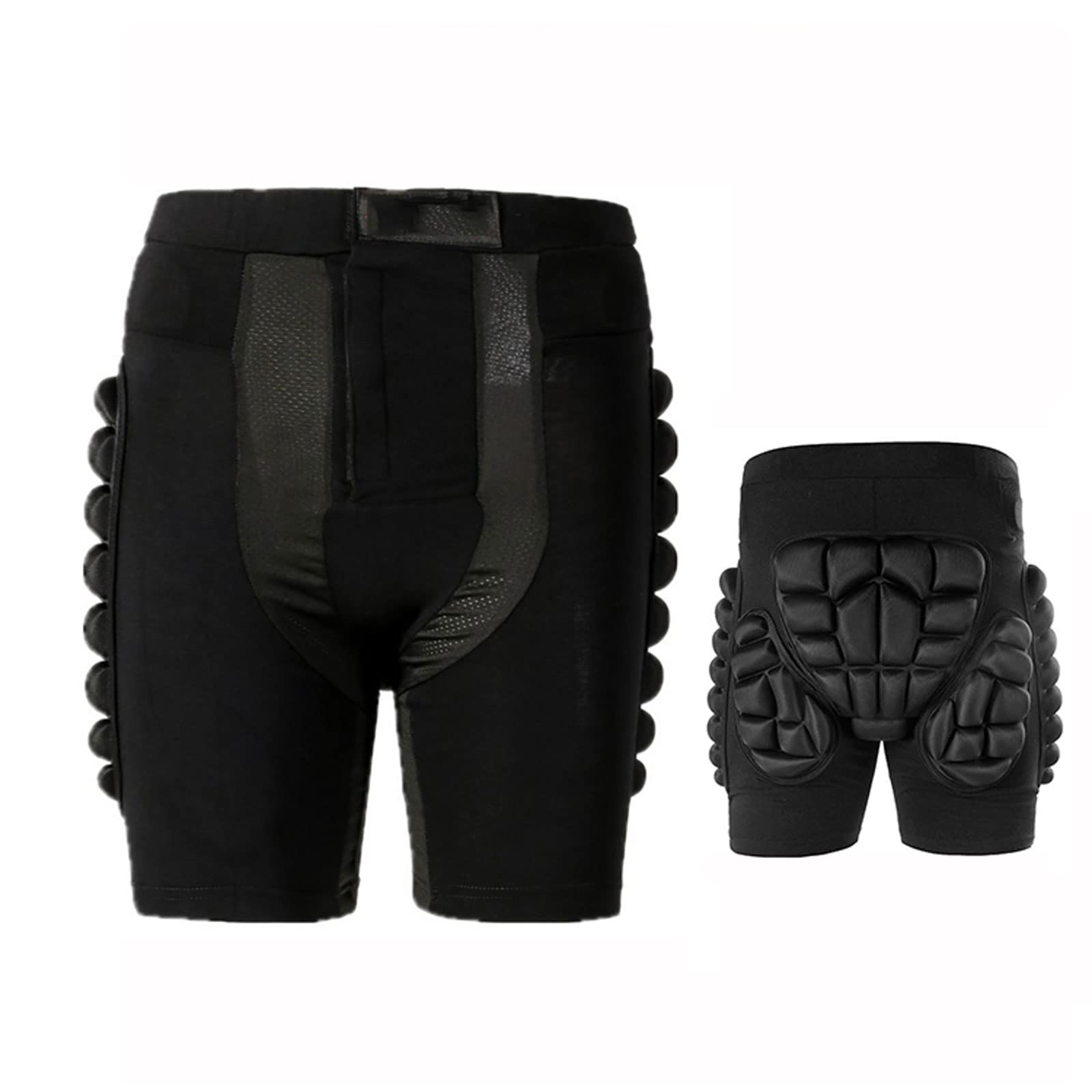 Short de protection hanches LTTL noir taille XS pour une sécurité optimale en ski