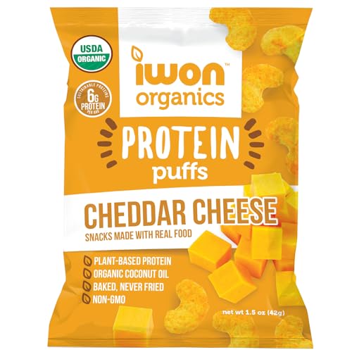 i won! Organic Protein Puffs Cheddar Cheese