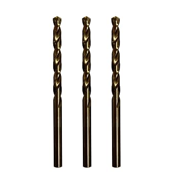Metric M42 8% Cobalt Drill Bits for Stainless Steel and Hard Metal 7.5mm x 3pcs