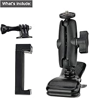 Vista 5 de Soporte para teléfono de guitarra, soporte de cámara de acción para guitarra