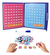 AVCXEC Jeu Éducatif Fractions Aimantées – Jouet Montessori Pour Apprendre Les Fractions – 5-9 Ans