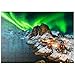 Aurora Boreale Su Hamnoy In Norvegia - Premium 100 Pezzi Puzzle - MyPuzzle Collezione speciale di Puzzle Galaxy