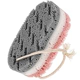 【Einzigartiges Design】Der Badeschwamm mit gebogenem Körper-Design, recycelte und umweltfreundliche Materialien, die schnell trocknen können und empfindliche Haut gut schützen. Luffa Körperschwamm geeignet für Männer, Frauen, Kinder und Kleinkinder.