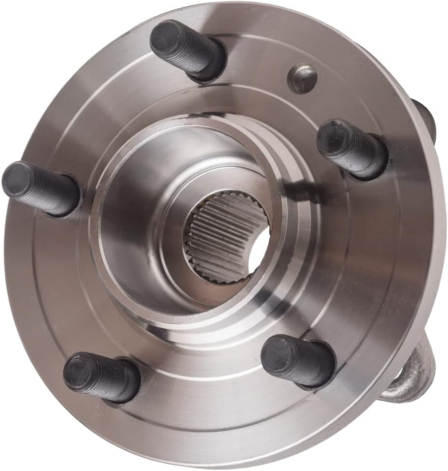 KEYOOG 1Pcs Front Wheel Hub and Bearing Assembly Fit for 2005-2009 Land Rover LR3,2010-2016 Land Rover LR4,2006-2013 Land Rover Range Rover Sport 515067 [5 Lug]