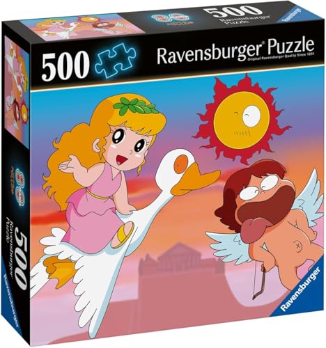 Ravensburger - Puzzle 500 Pezzi | Pollon 80s | Puzzle per Adulti 500 Pezzi | Puzle Manga | Rompicapo Adulti e Bambini +14 anni | Regalo per Lui e per Lei
