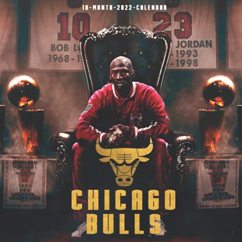 Chicago Bulls Calendar 2022: Chicago Bulls OFFICIAL SPORT Calendar 2022 â€“ 18 months â€“ BIG SIZE 17"x11". Chicago Bulls Planner for all fans kids boys. Kalendar calendario calendrier 18 monthy. 1