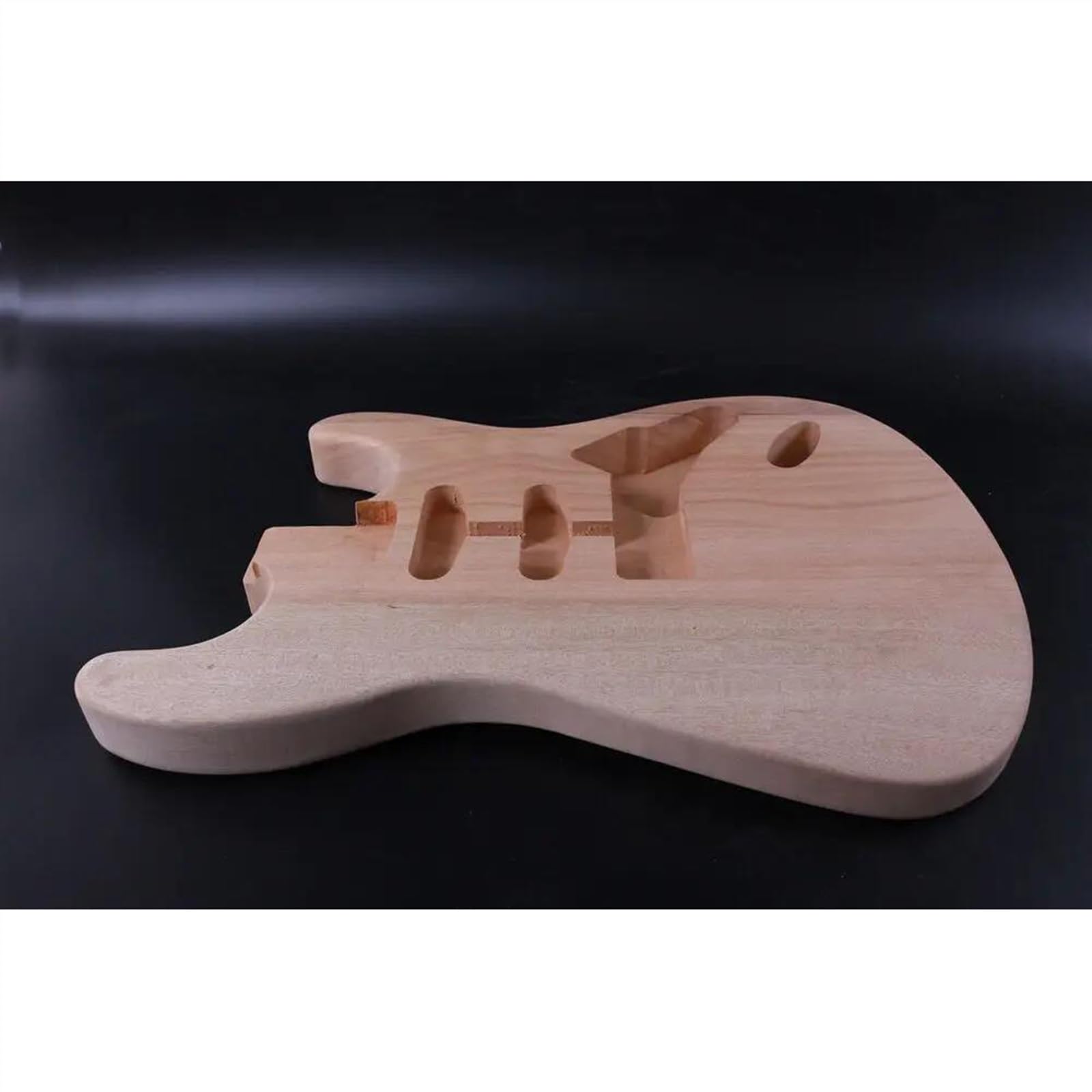 Zestaw body do gitary Korpus Gitary Elektrycznej Przetwornik SSH Gitara Z Litego Drewna Niedokończona Śruba Na Pięcie Rozwierć DIY Luthier Użyj Dobrego