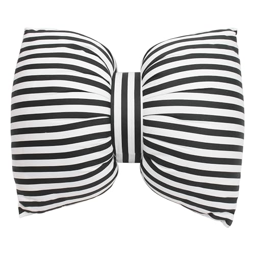 Bow Shaped Pillow, Decorative Sofa Throw Pillows, 17.7" x 13.8",