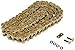RK Racing Chain GB530XSOZ1-108 108-Links Gold X-Ring Chain with Connecting Link