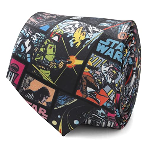 Star Wars Comic Black Mens Tie