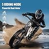 HiKNiGHT Dual Motor Electric Bike Peak 3000W, 52V 20AH Battery E Bike for Adults 26 Inch Fat Tire Mountain Electric Bicycle 38 MPH, Full Suspension Dual Hydraulic Disc Brake, Up to 90 Miles Range #5