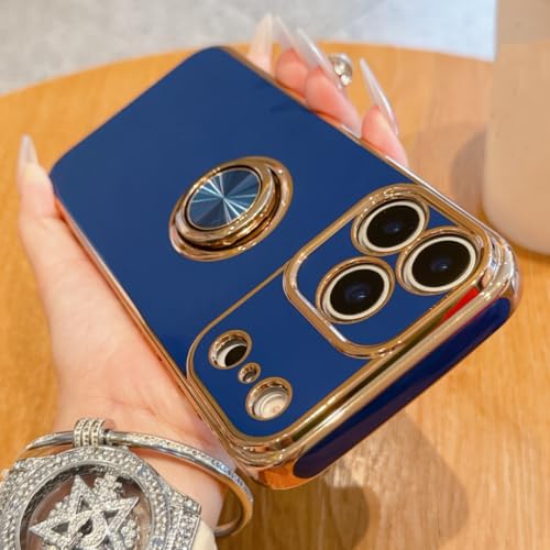 HJZSZX For iPhone 16 Plus�p���b�L�����O�X�^���h�u���P�b�g�z���_�[�P�[�X �\�t�g�V���R���J�o�[�iFor iPhone 16 Plus�p/�l�C�r�[�u���[�j