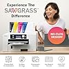 Sawgrass SG500 Sublimation Printer Bundle with Anti-Clog Technology | Only Printer Designed Exclusively for Sublimation | Includes 31mL SubliJet UHD Inks & TruePix Paper | Wi-Fi