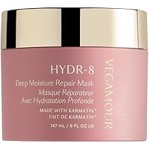 VEGAMOUR HYDR-8 Deep Moisture Repair Mask, Deep Conditioner Hair Mask Formulated Without Sulfates for Dry, Damaged, Frizzy Hair, Floral &amp; Vanilla Scent, 5 fl. oz.