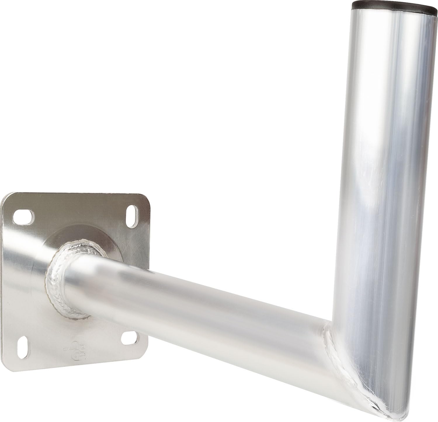 SCHWAIGER -5149- Soporte para Antena parabólica | Antena Sat | Sistema de satélite | Soporte de Pared | Aprobado por TÜV | Distancia a la Pared 35 cm | Plata